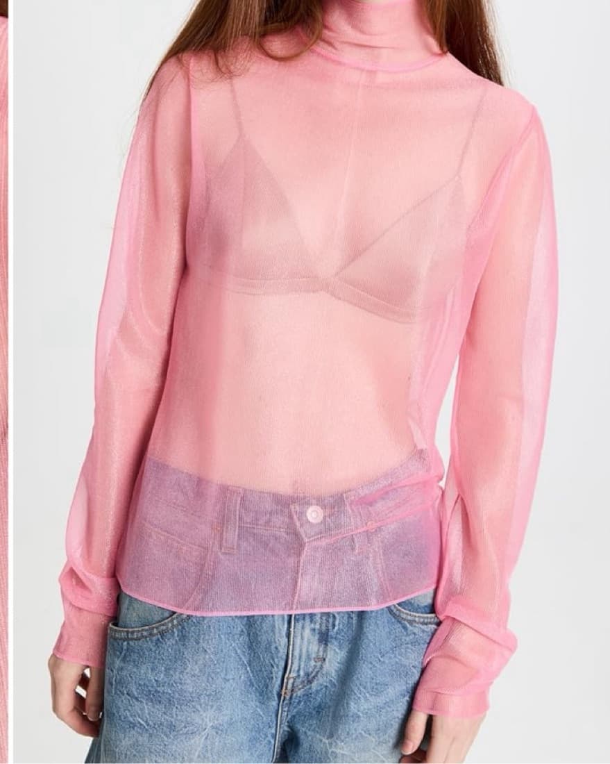 Victoria beckham Sheer Top - Image 2