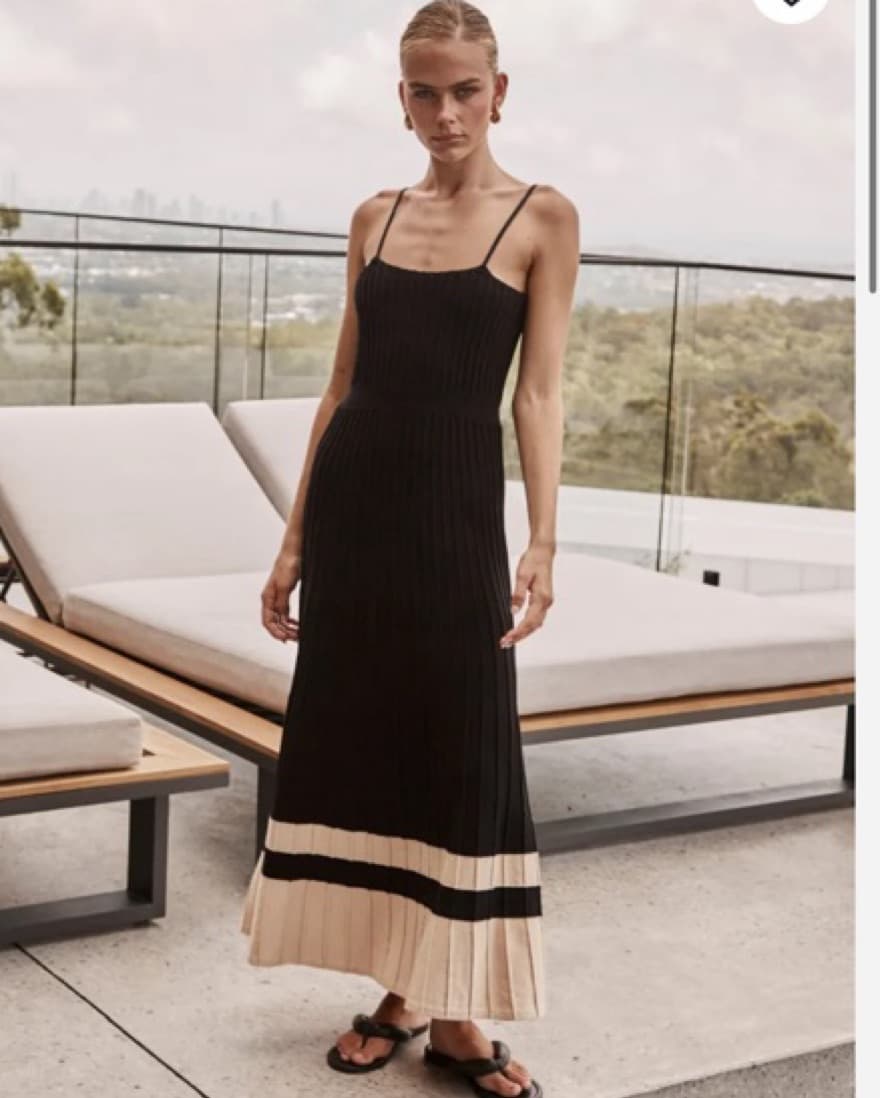 Costa Knit Maxi Dress - Image 2