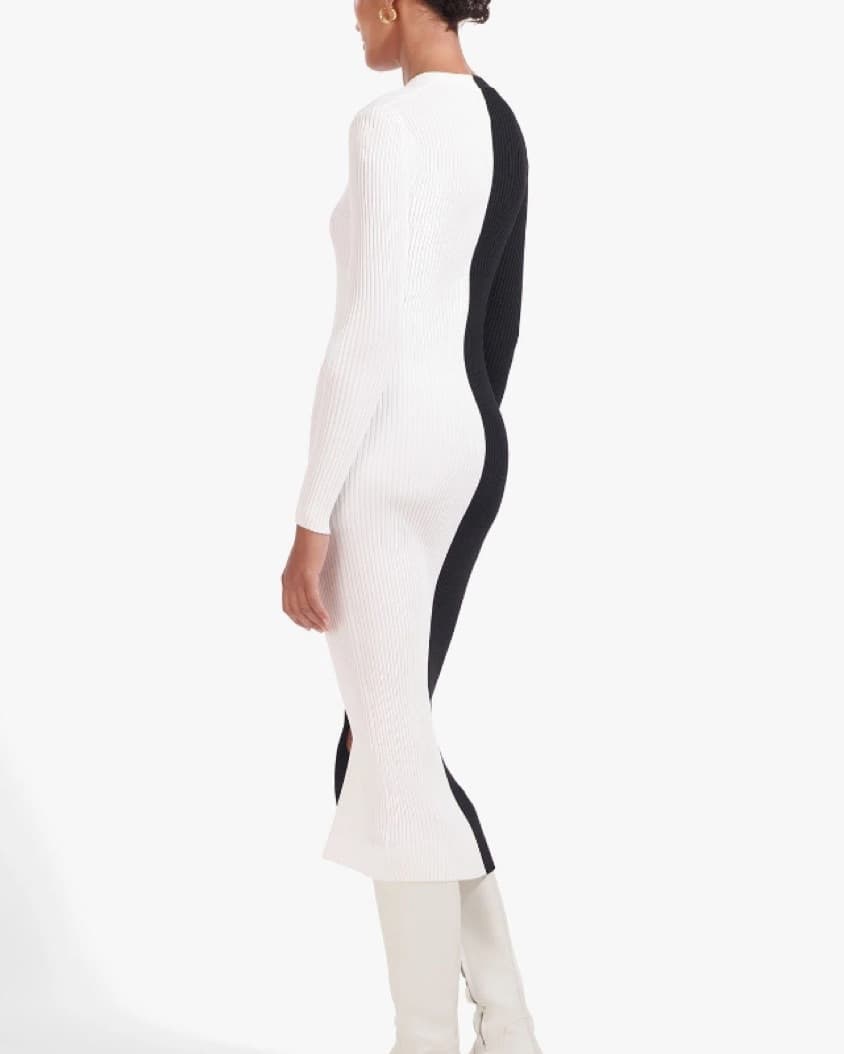 SHOKO SWEATER BLACK WHITE - Image 3