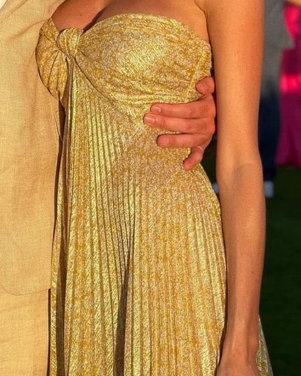 Gold Alexis Dress - Image 2