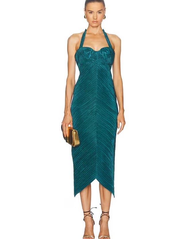 Cult Gaia Sea Moss Gala Dress - Image 3