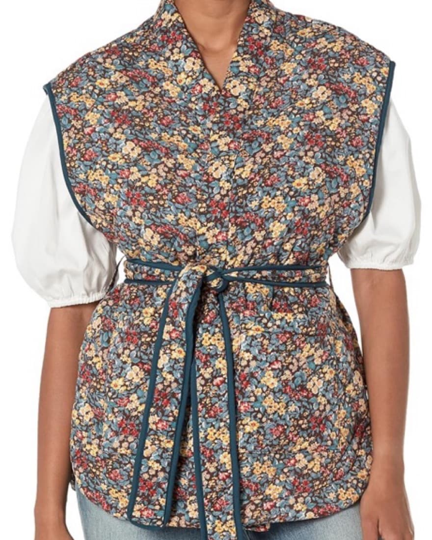 BlankNYC Floral Quilted Vest  - Image 2