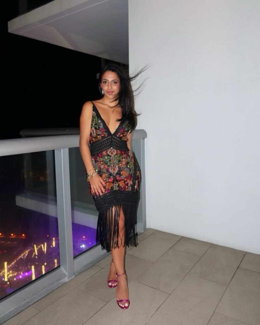 Patbo Sequin and Fringe dress  - Image 1