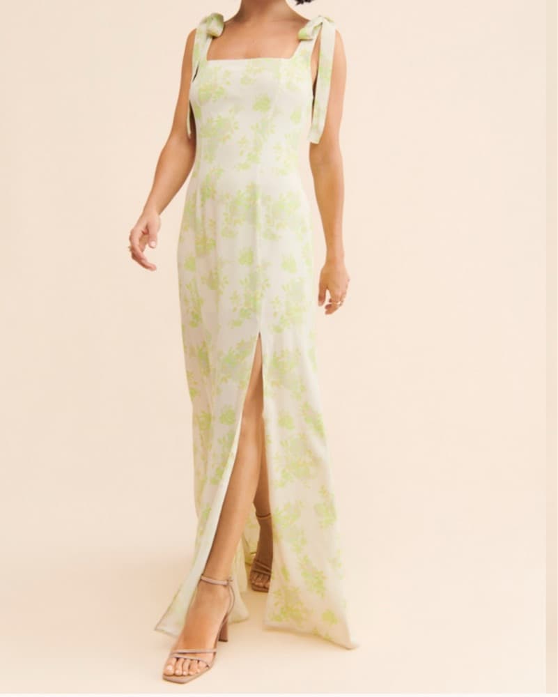 Awaylee Tie Strap Maxi Dress  - Image 1