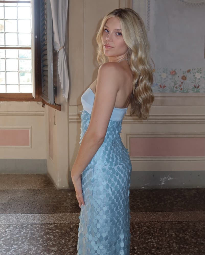 Manning Cartell Blue Dress - Image 1