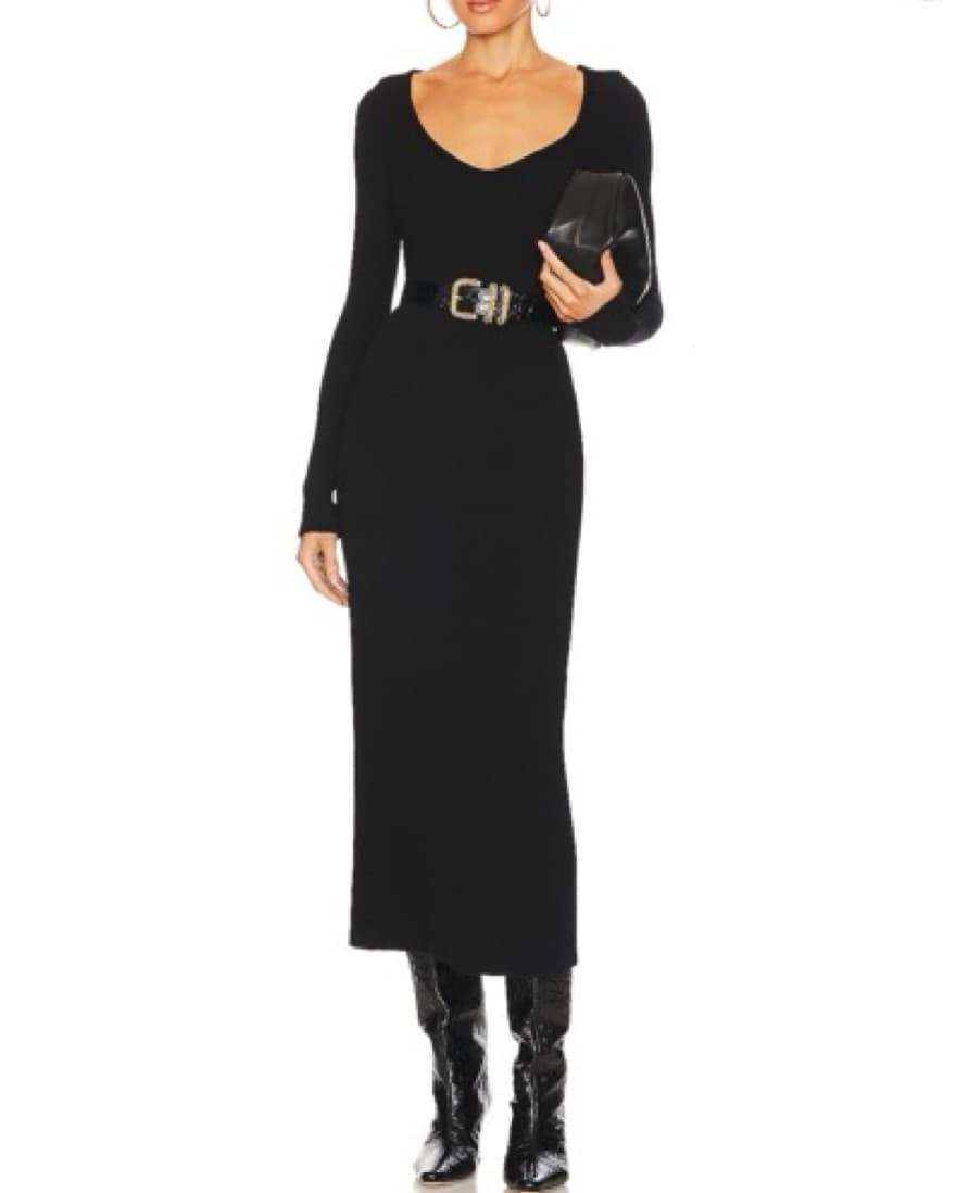 Enza Costa Sweater Dress - Image 1