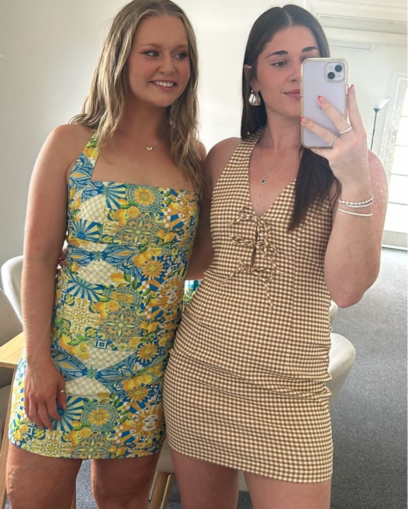 ANACAPRI MINI DRESS LEMON - Image 3