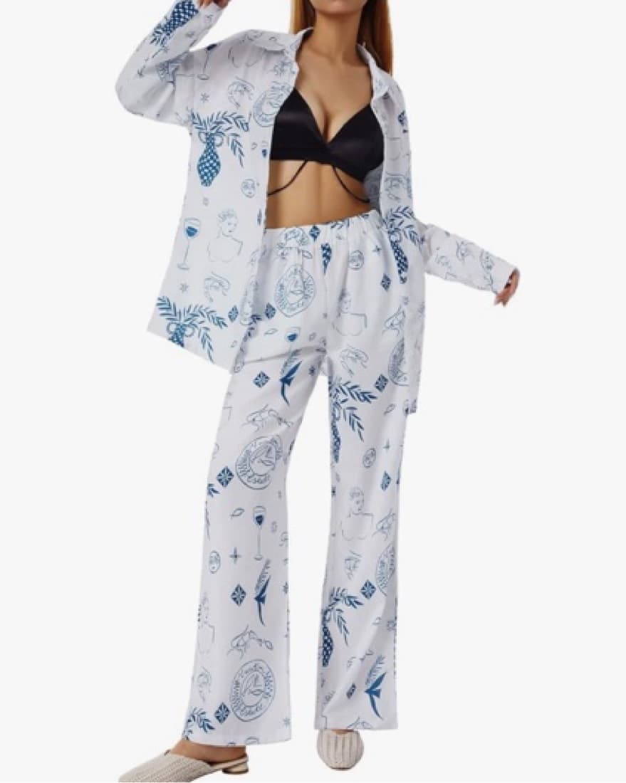 Printed Two Piece Set   - Image 1