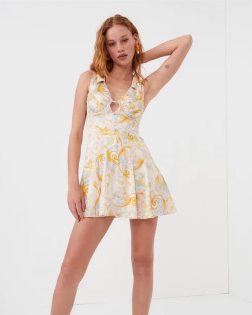 For Love & Lemons Marcia Mini Dress - Image 1
