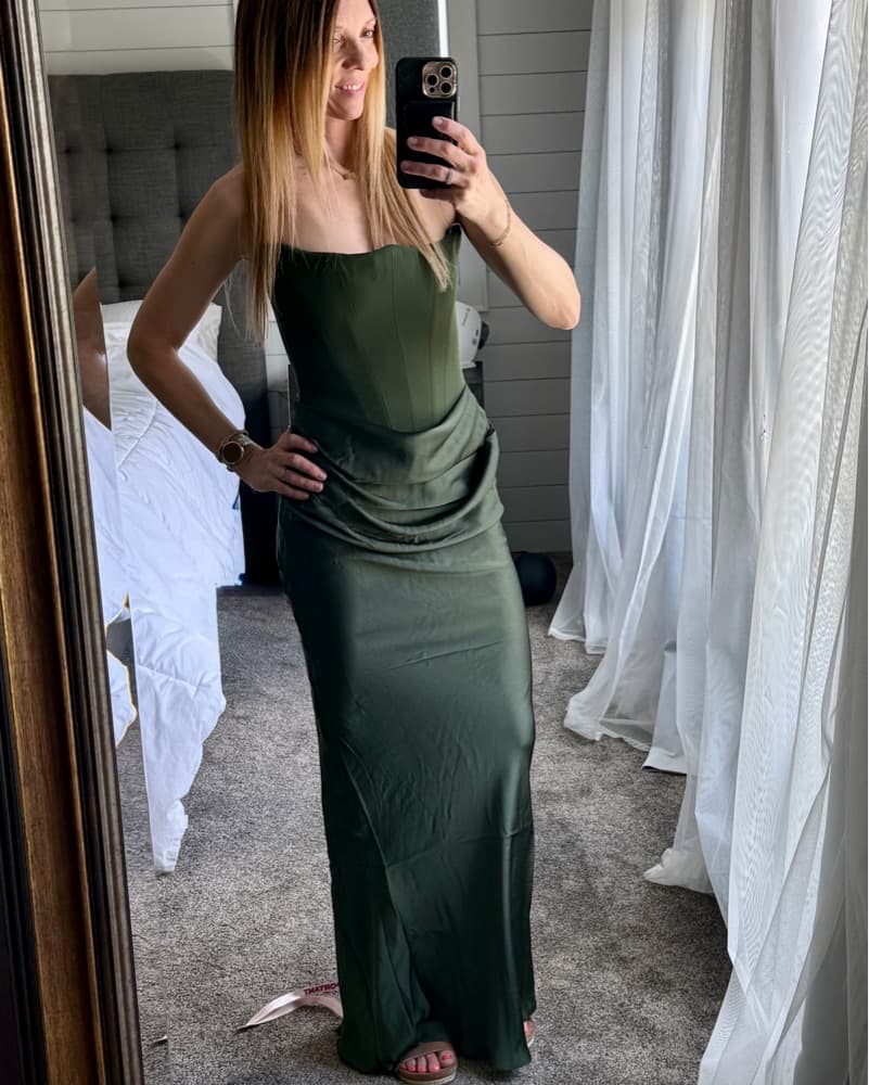 House Of CB Green Persephone Maxi - Image 4