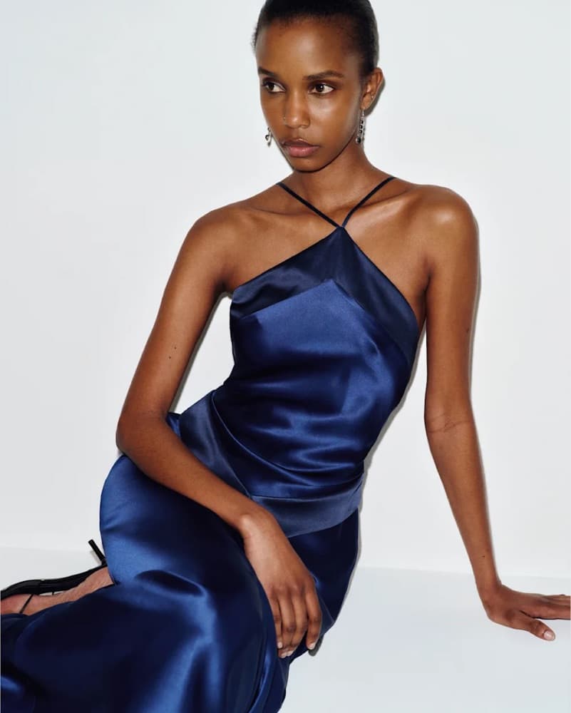 Reformation Jillian Silk Dress - Image 4