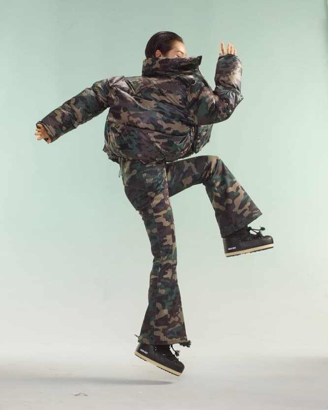 Camouflage Ski Puffer  - Image 2