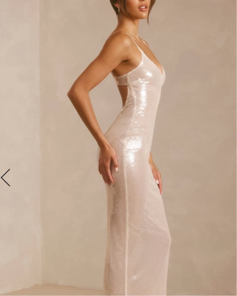 Sparkling Sequin Maxi Dress - Image 5