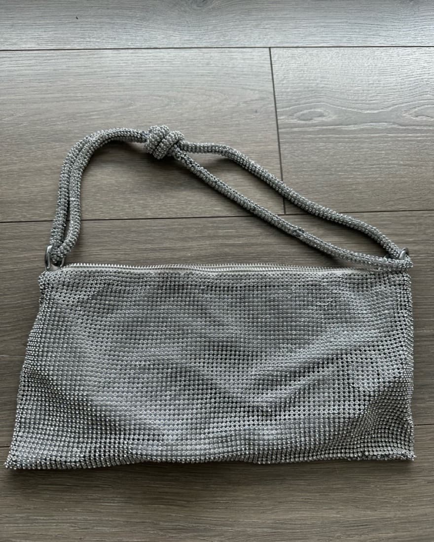 Rhinestone Shoulder Bag - Image 1