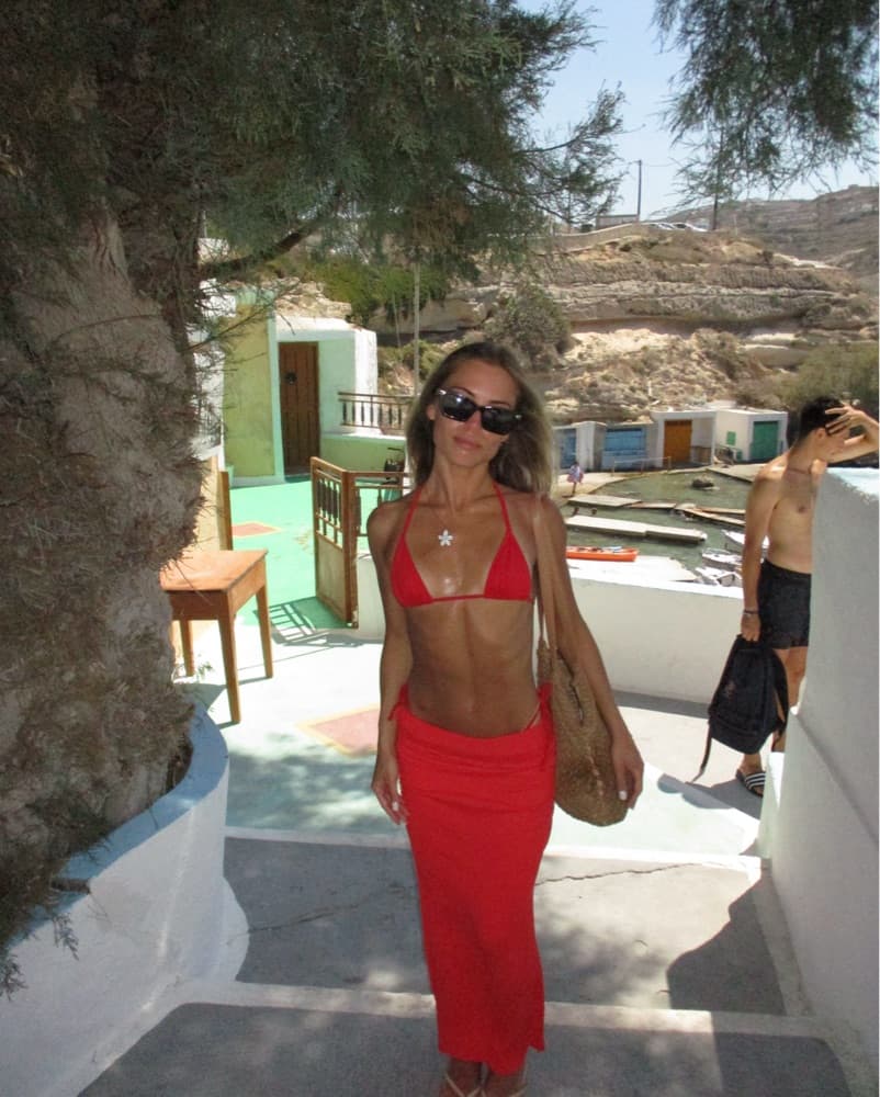 Red Maxi Dress - Image 6