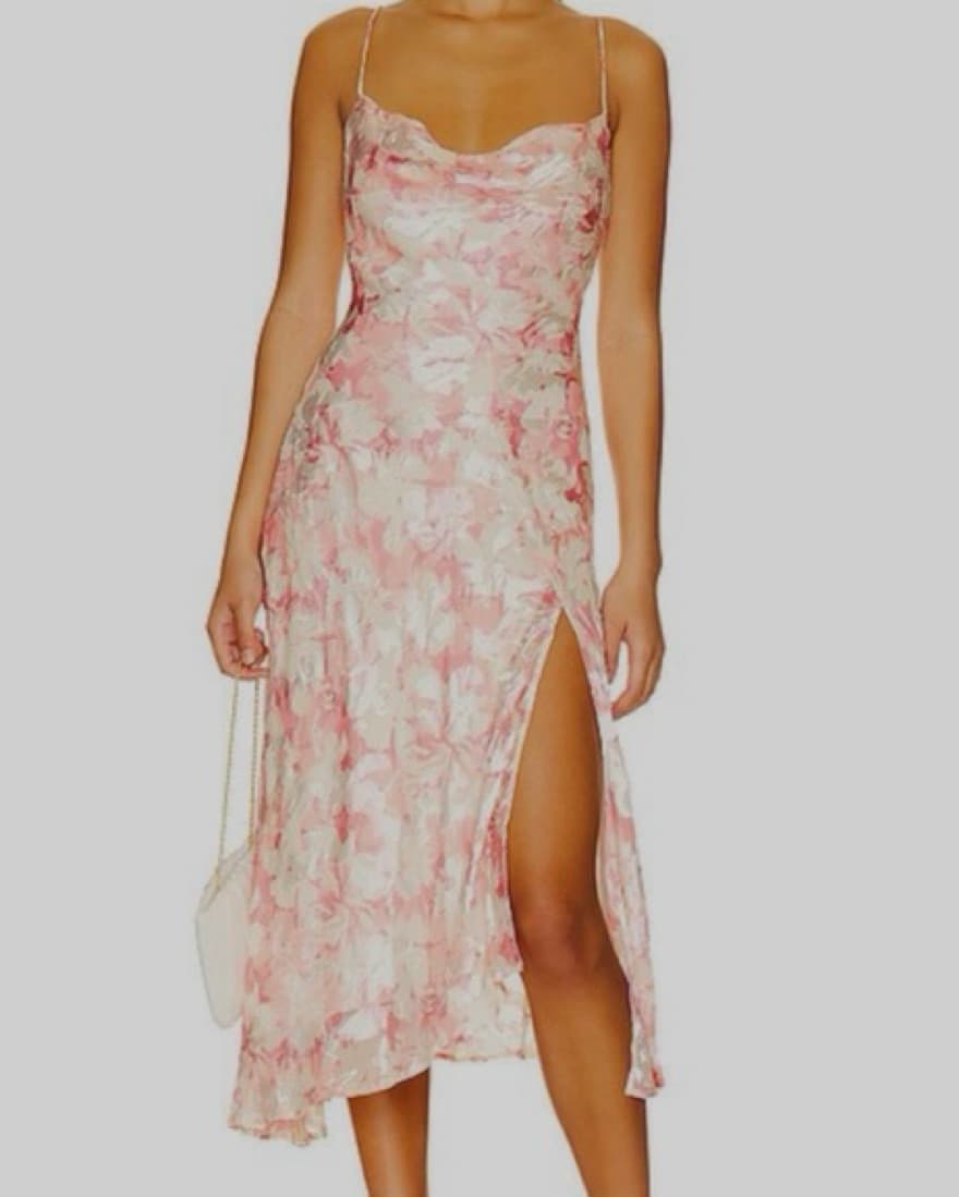 ASTR Gaia Midi Dress - Image 1