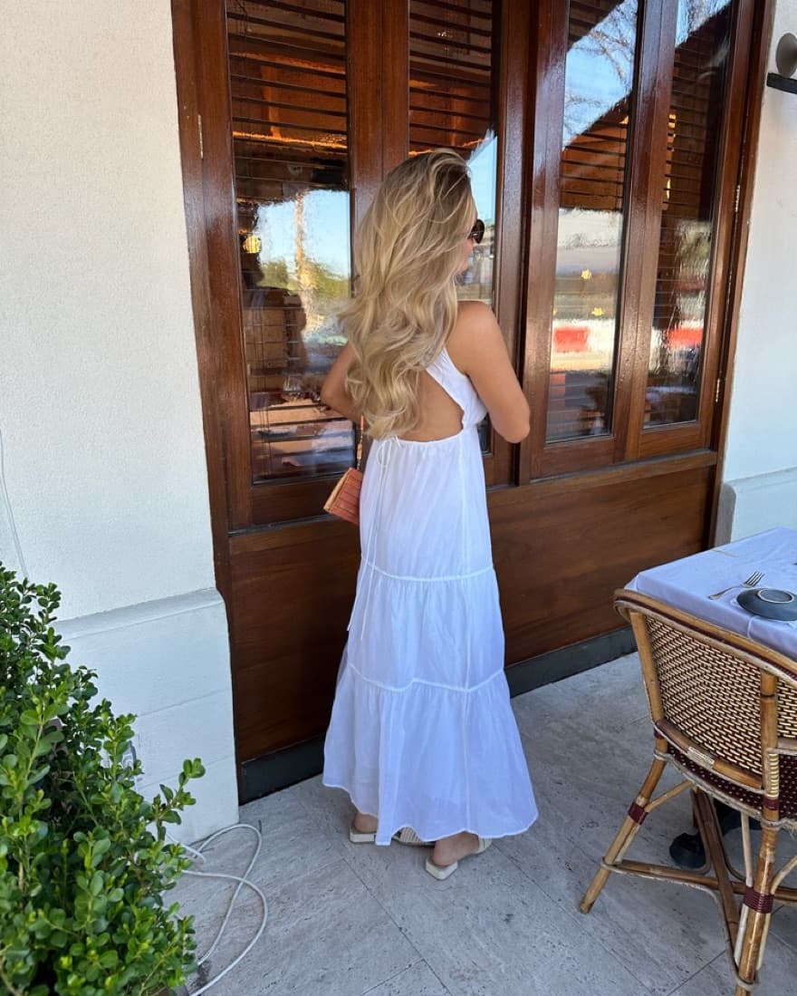 SIR. The Label Emme Tiered Maxi Dress - Image 2