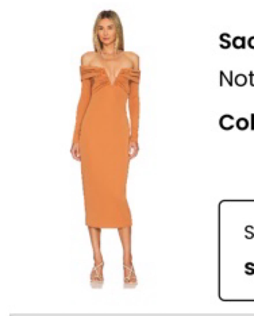 Revolve Sacha Midi Dress - Image 1