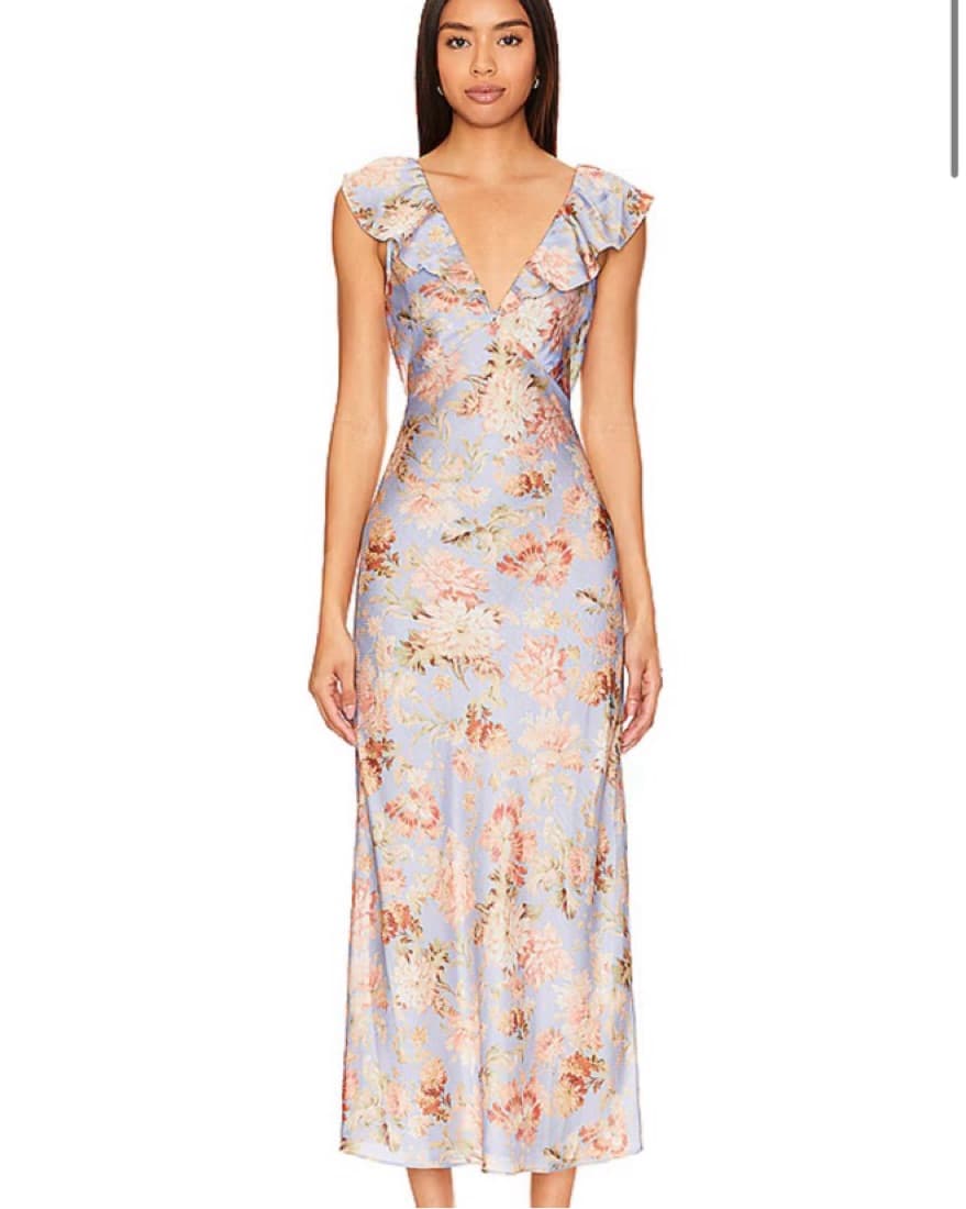 Revolve Jacinta Dress in Sky - Image 1