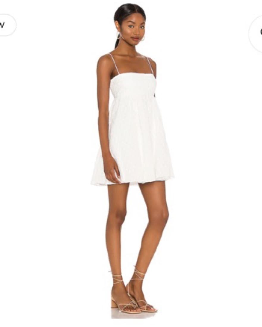 Revolve Jojo Dress In White - Image 1