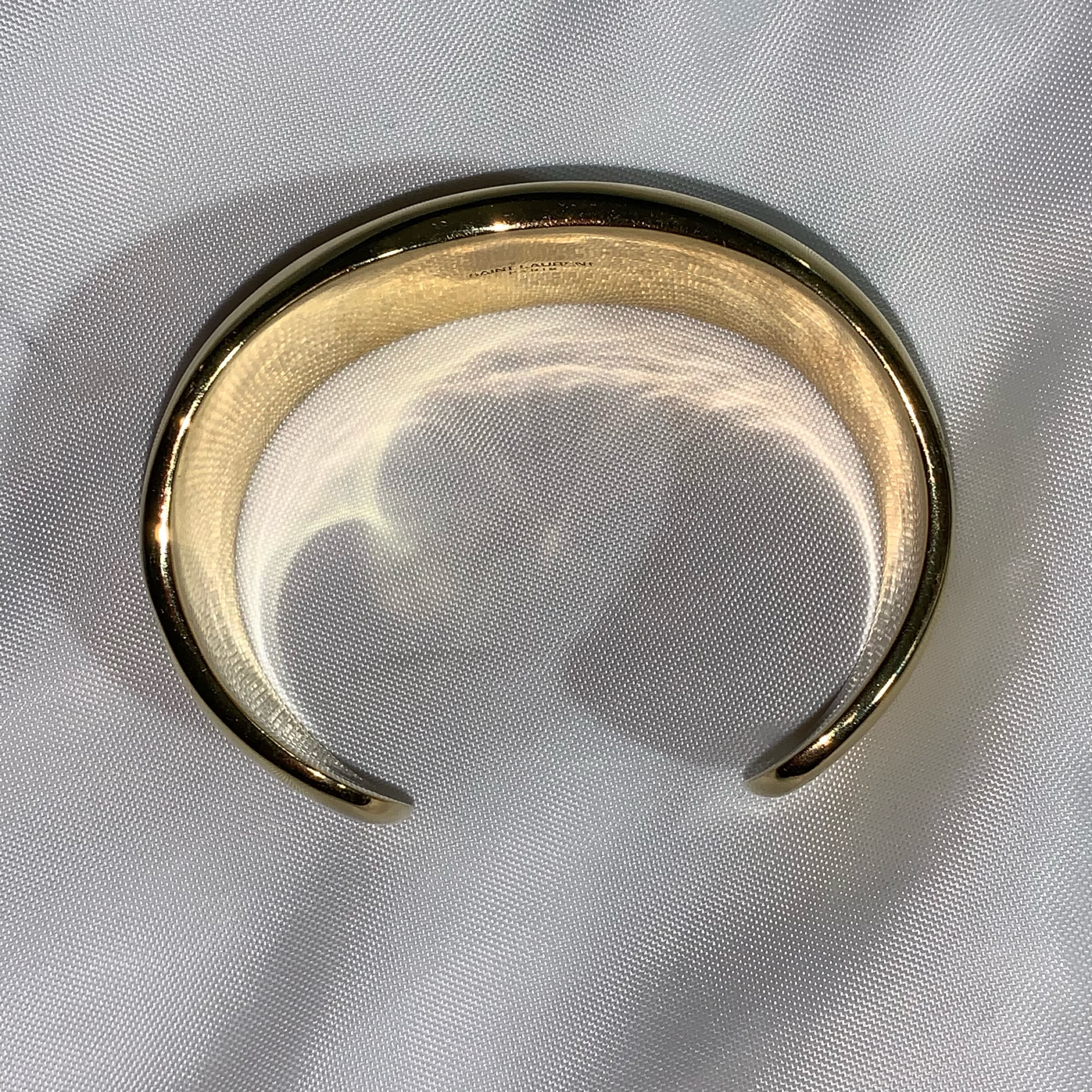 Saint Laurent "wave" cuff bracelet  - Image 4