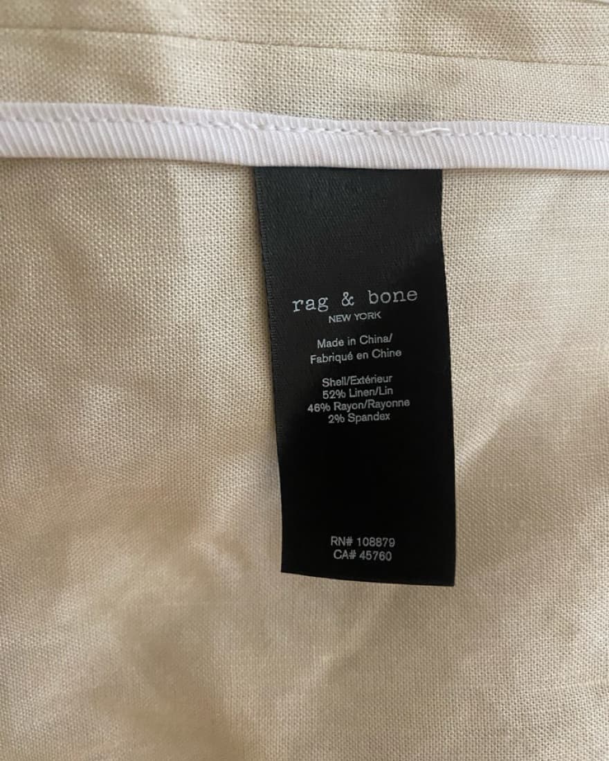 Rag & Bone Margot Linen Blazer - Image 5