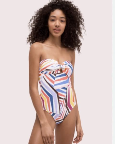 Kate Spade Geobrella Sculpted Swimsuit  - Image 1