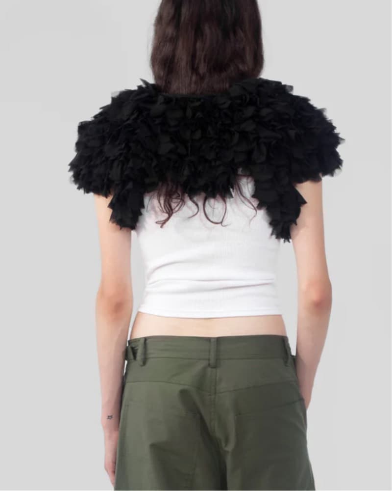 Dana Foley Feather Bolero - Image 2
