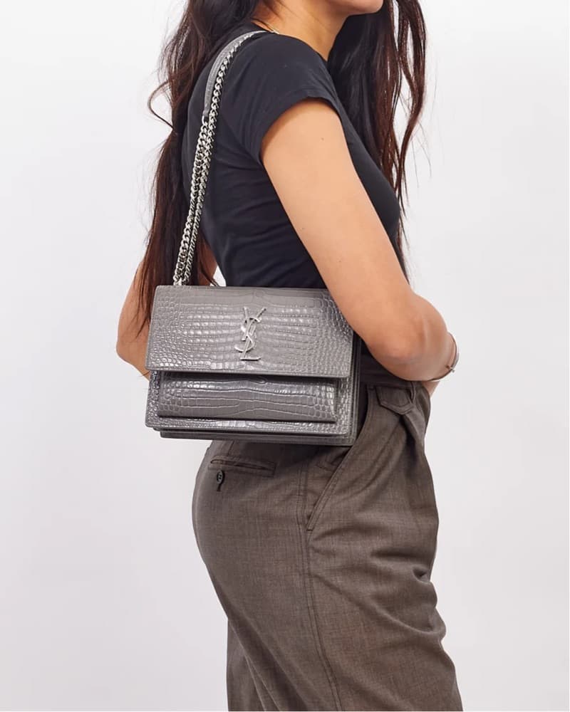 YSL Crocodile Bag - Image 3