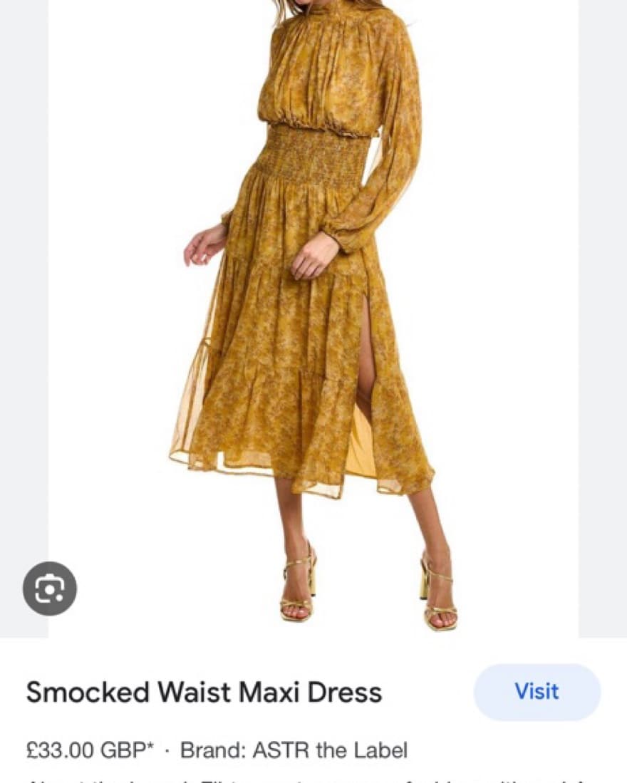 ASTR The Label Mustard Yellow Dress - Image 2