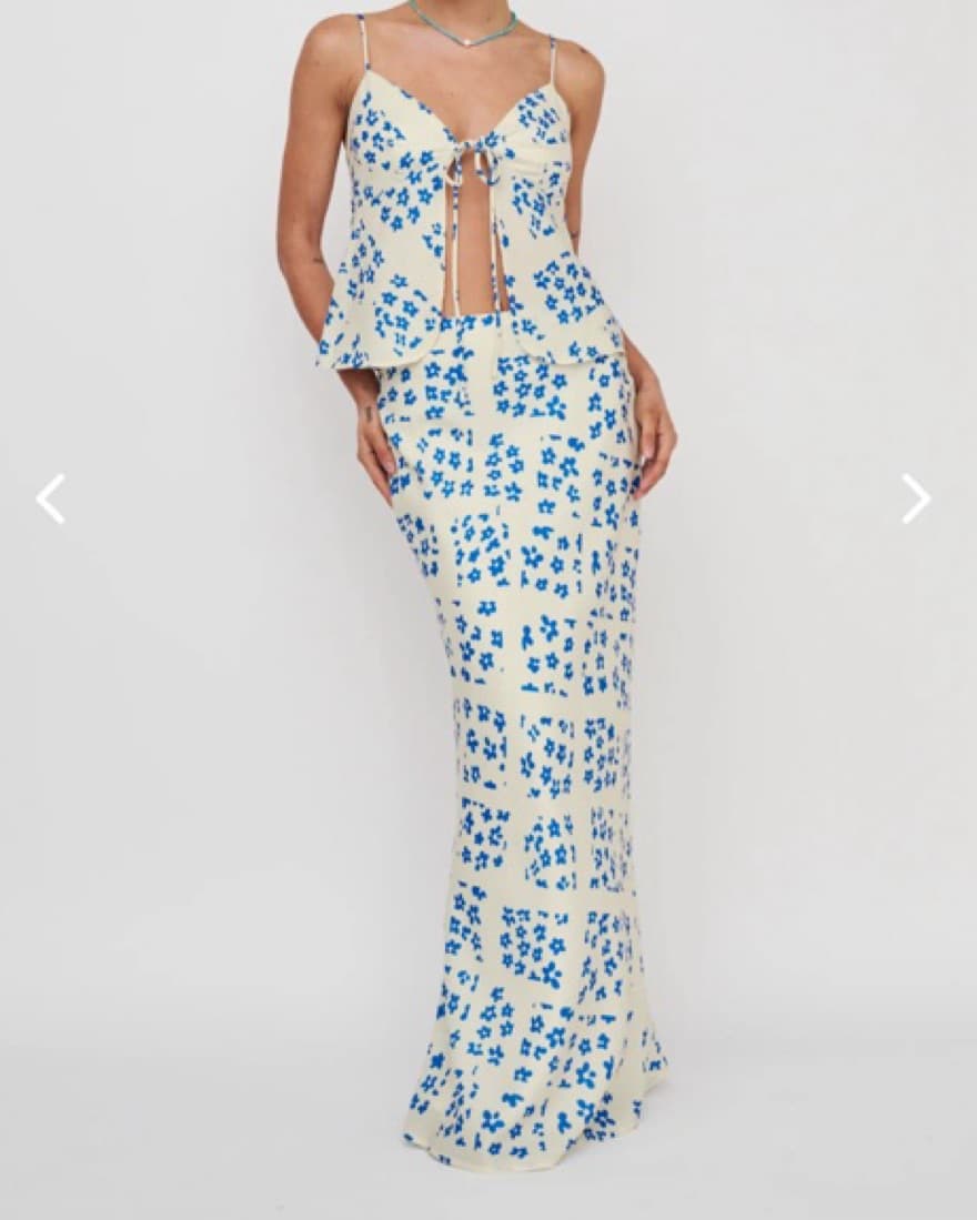 Maxi Skirt Co-ord Set - Image 2