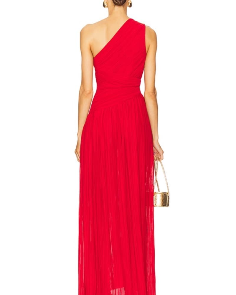Michael Costello Red Dress - Image 3