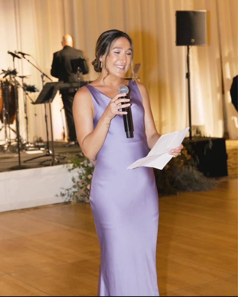 Satin Lilac Norma Kamali Dress XS - Image 3