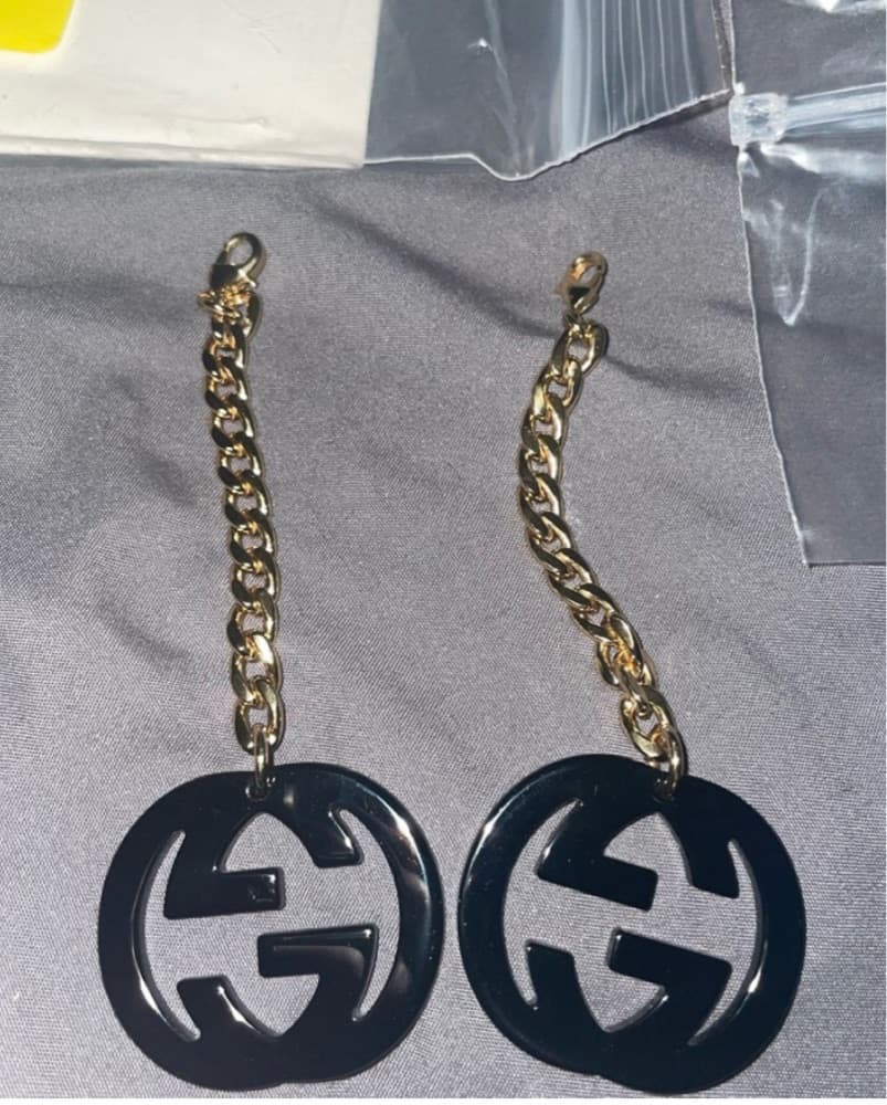 Gucci Sunglasses GG0725S 001 Gold/Grey L - Image 3
