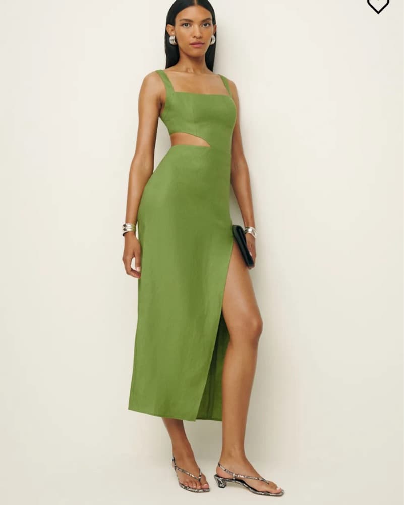 Reformation Satori Linen Dress  - Image 1