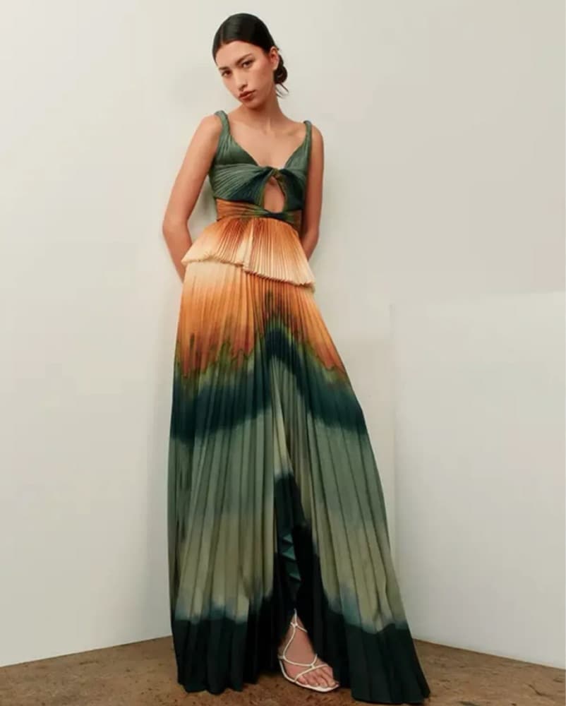 Altuzarra Lemnos Pleated Maxi Skirt - Image 5