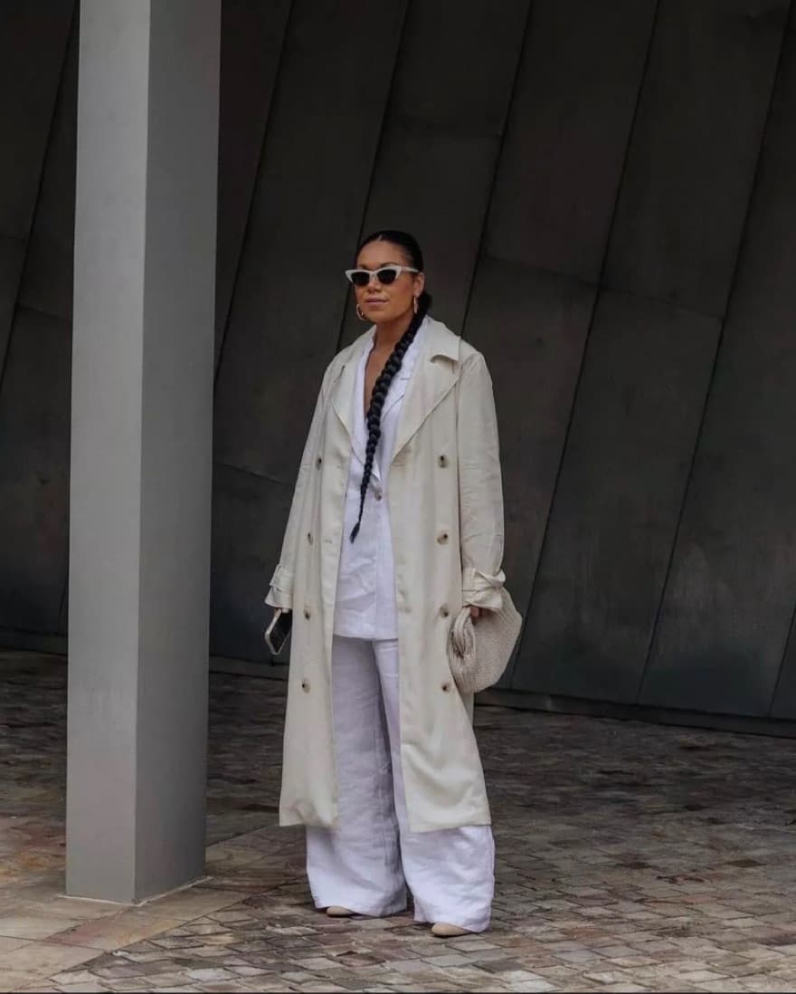 Dissh Norah White Linen Pants  - Image 5