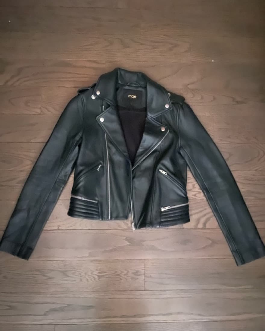 MAJE leather Jacket - Image 1