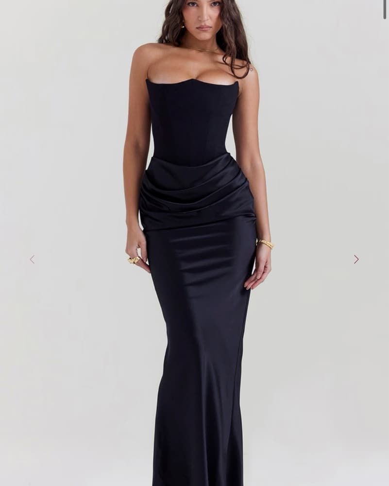 Black House Of CB Persephone dress - Image 1