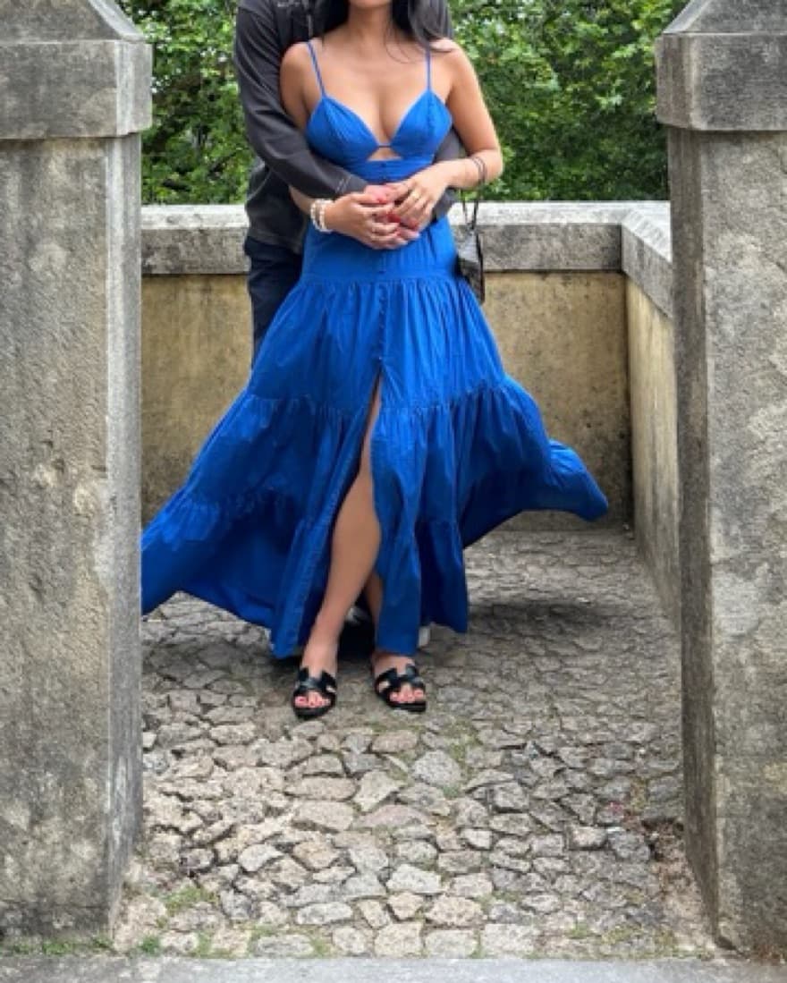 Blue Maxi Dress - Image 2