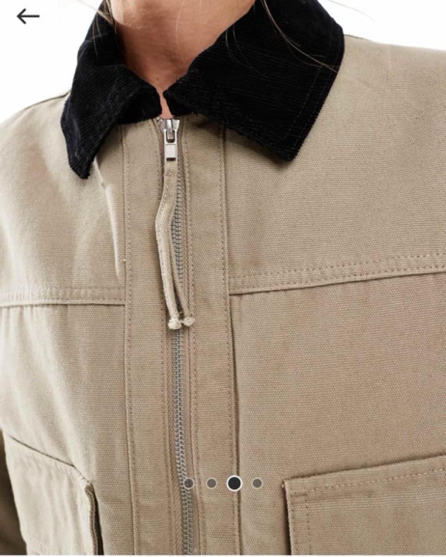 Barn Jacket (Light Brown/Stone) - Image 4