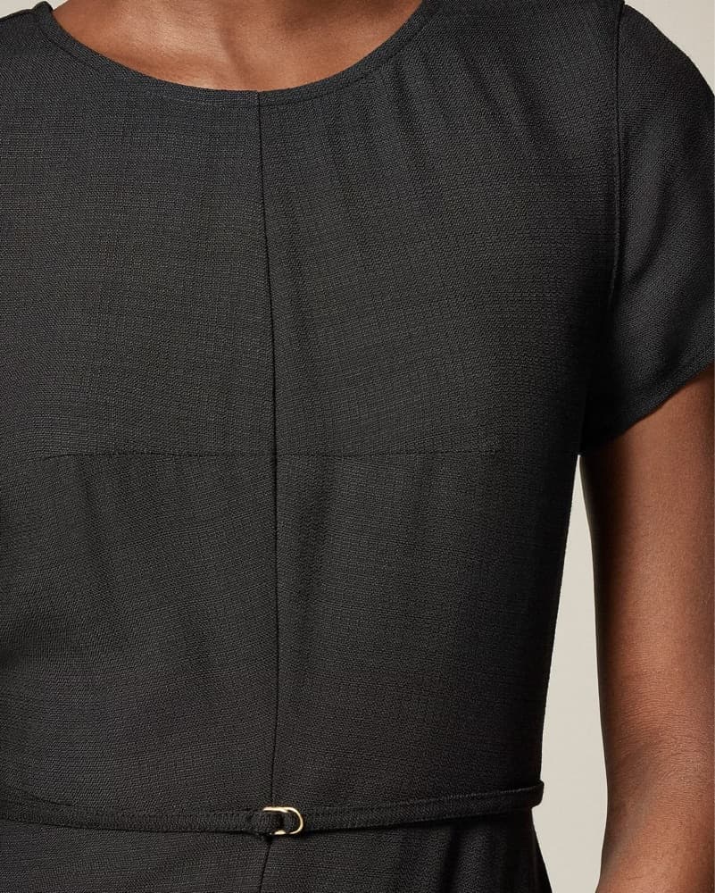 Mathilde dress in luster canvas - Image 2