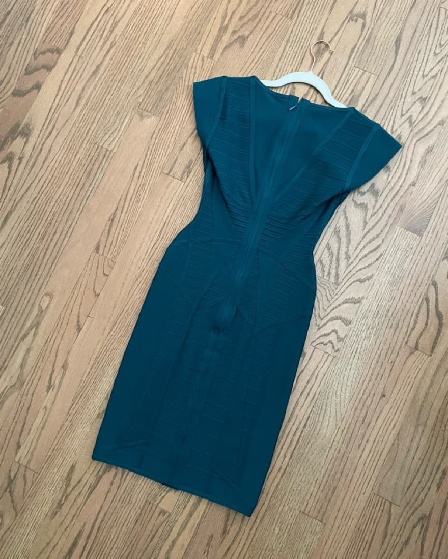 Herve Leger Cocktail Dress - Image 5