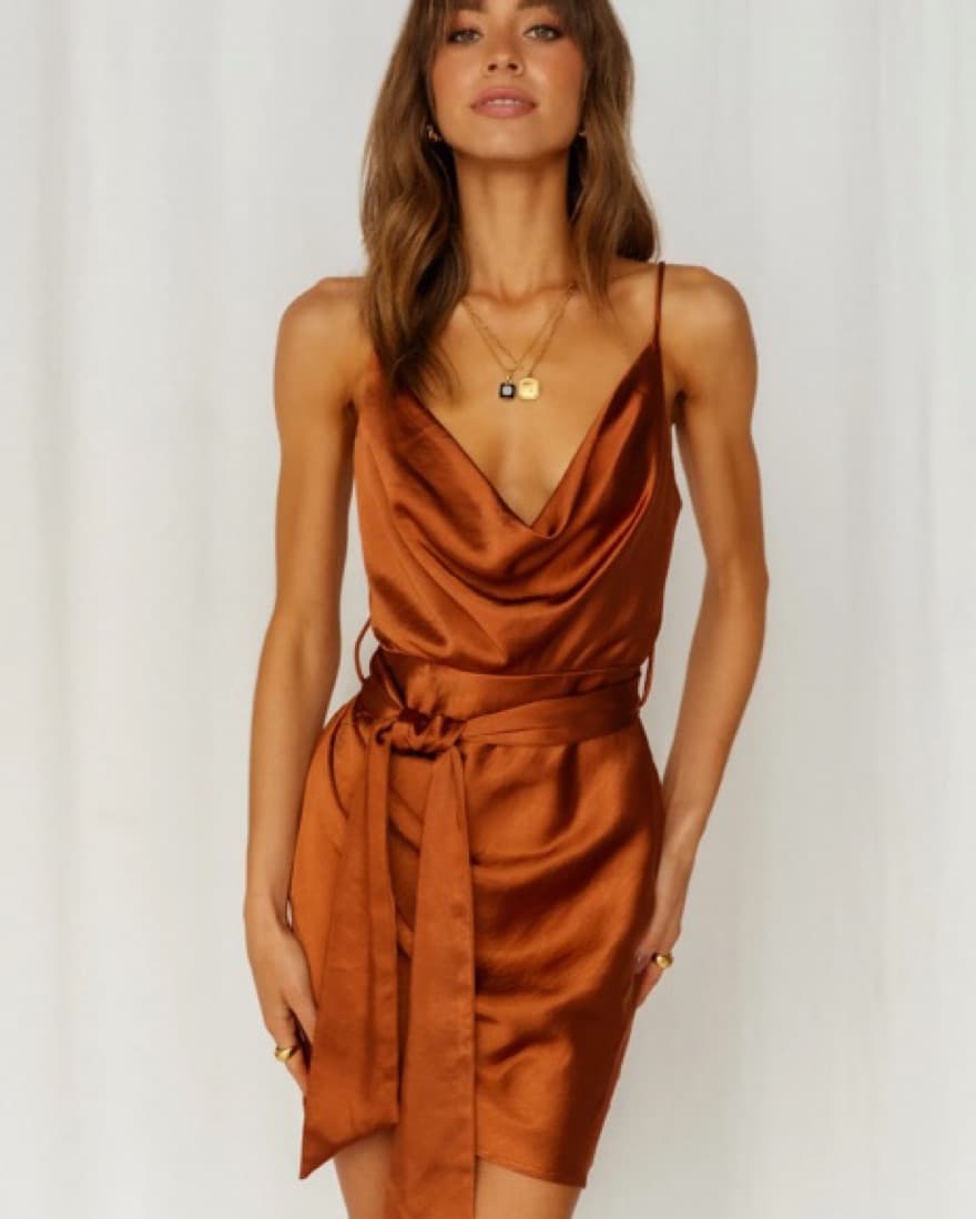 Hello Molly Brown Mini Dress - Image 2
