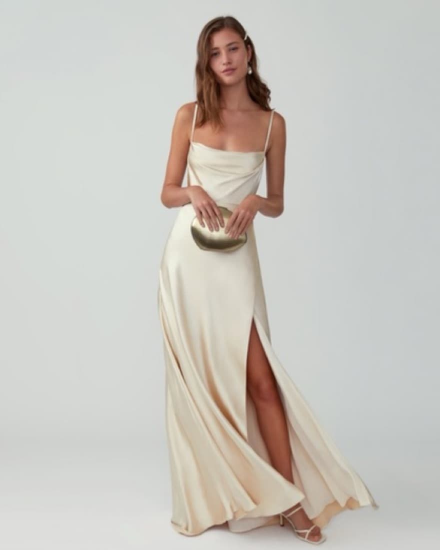 Fame And Partners Champagne Bridesmaid - Image 1