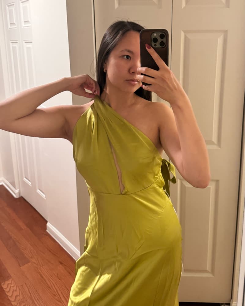 Reformation Dasha 100% silk dress - Image 2