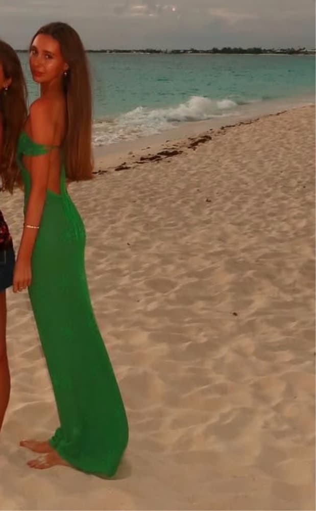 Asta Resort Jade Dress Green - Image 6