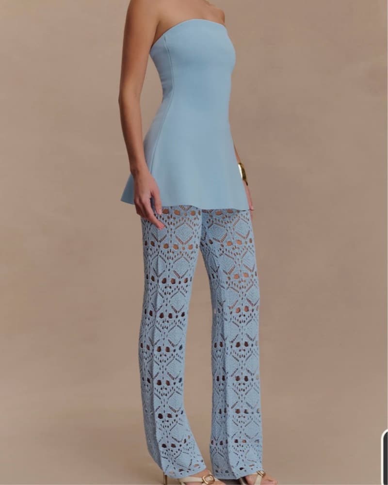 Blue meshki Two Peice Set - Image 3