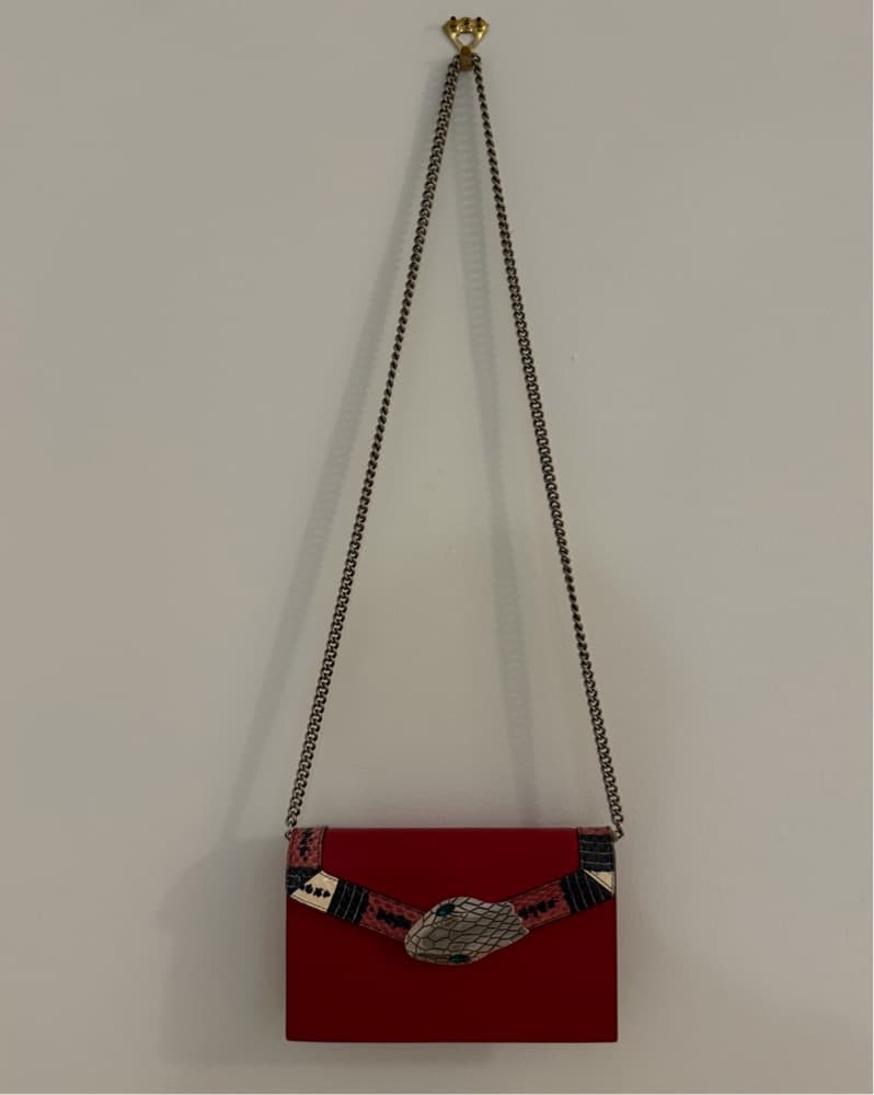 Gucci Red Lilith Leather Crossbody bag - Image 4