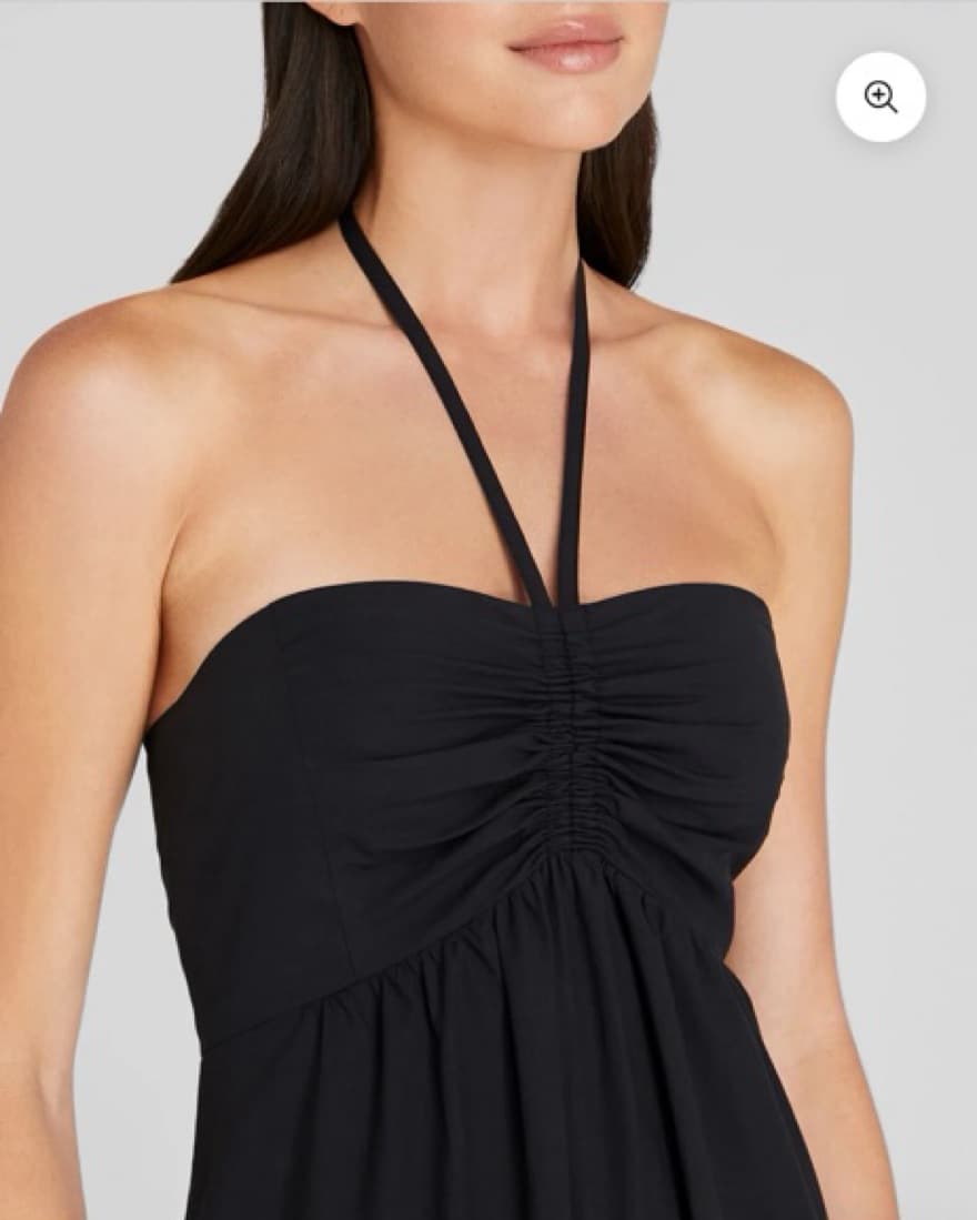 Cotton Halter Maxi Dress - Image 4